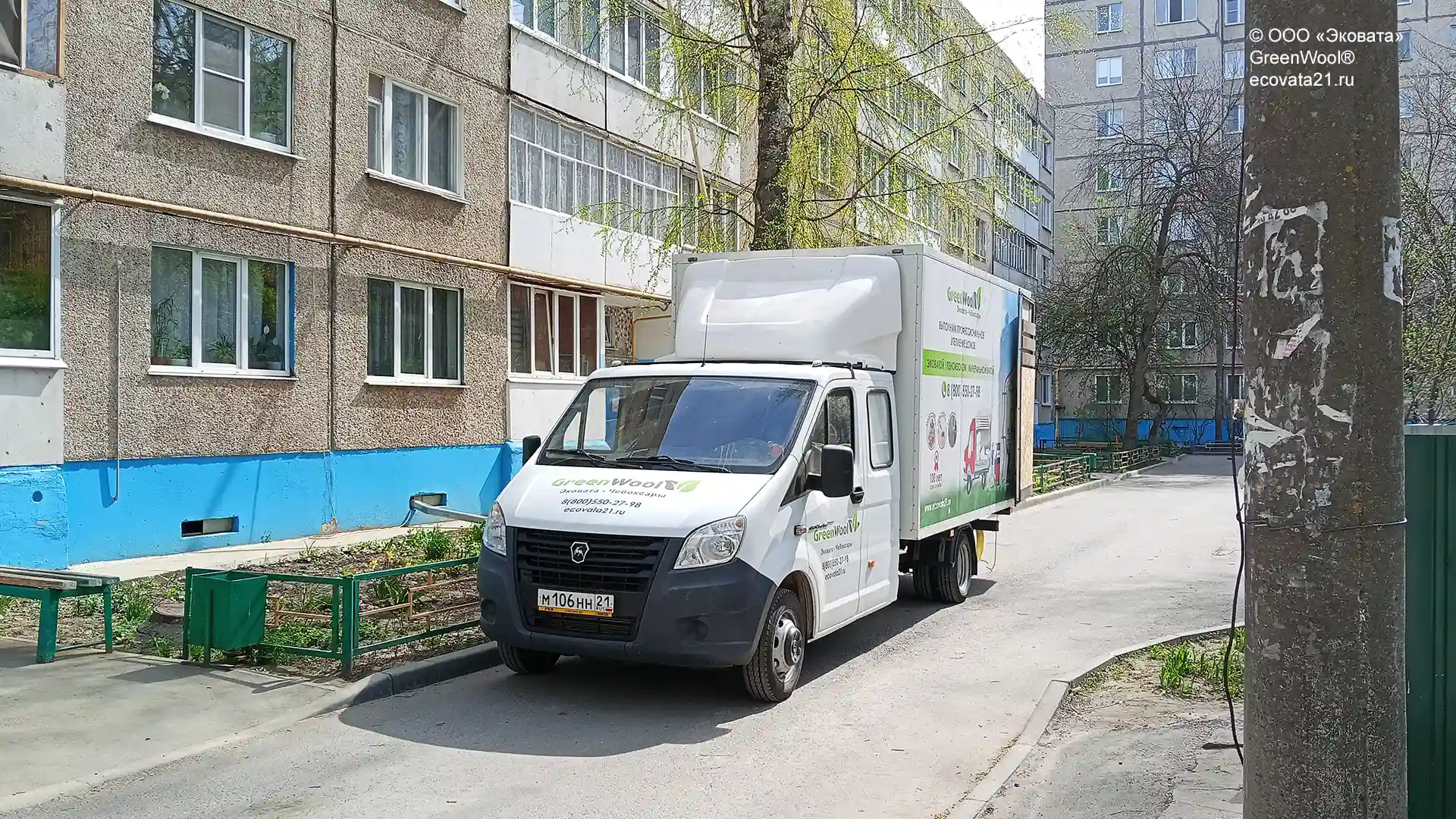 Минвата «Технониколь BW». Теплоизоляция многоквартирного многоэтажного жилого дома в г. Чебоксары.